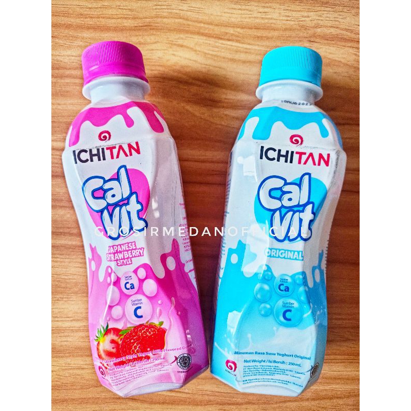 CALVIT ICHITAN - MINUMAN YOGHURT VITAMIN C DARI SUSU MURNI