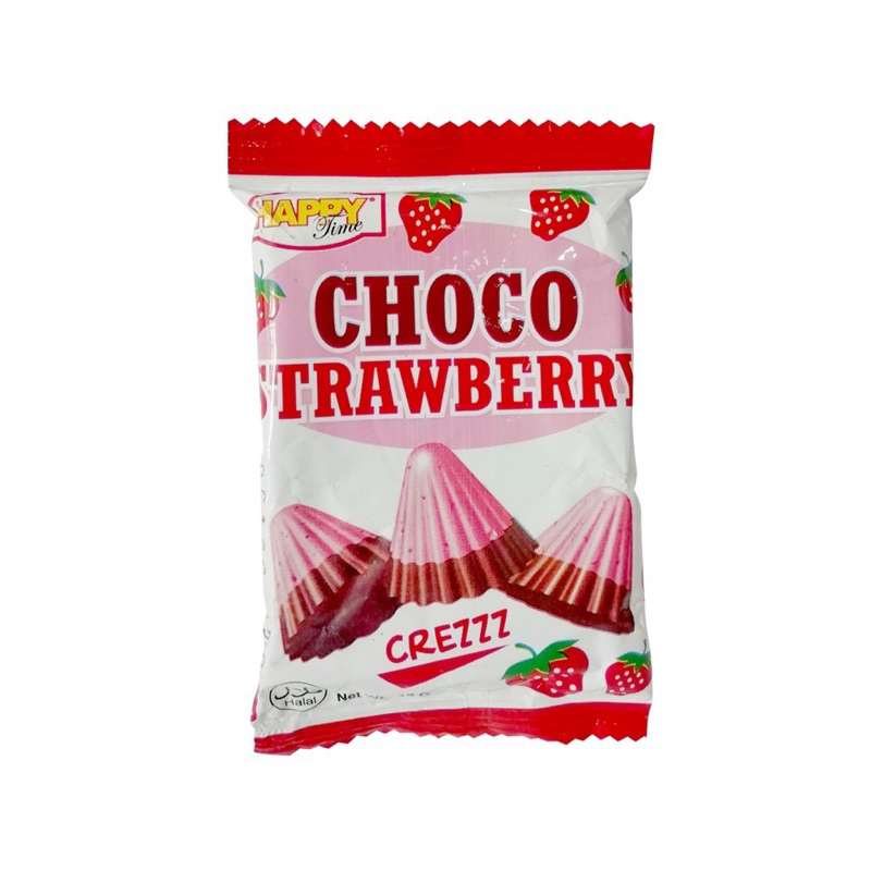 Biskuit Happy Time Choco Strawberry