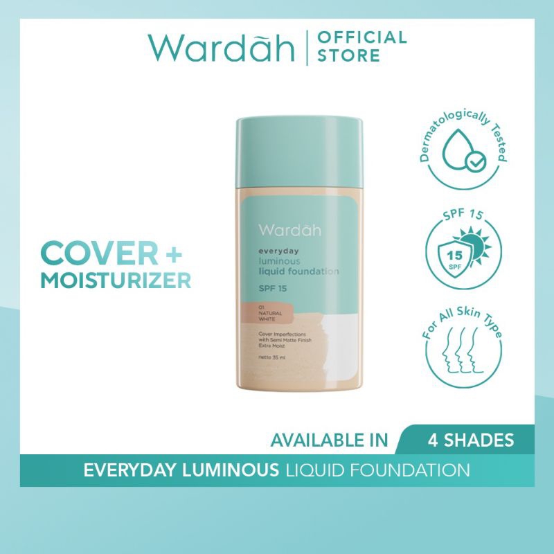WARDAH Everyday Luminous Liquid Foundation