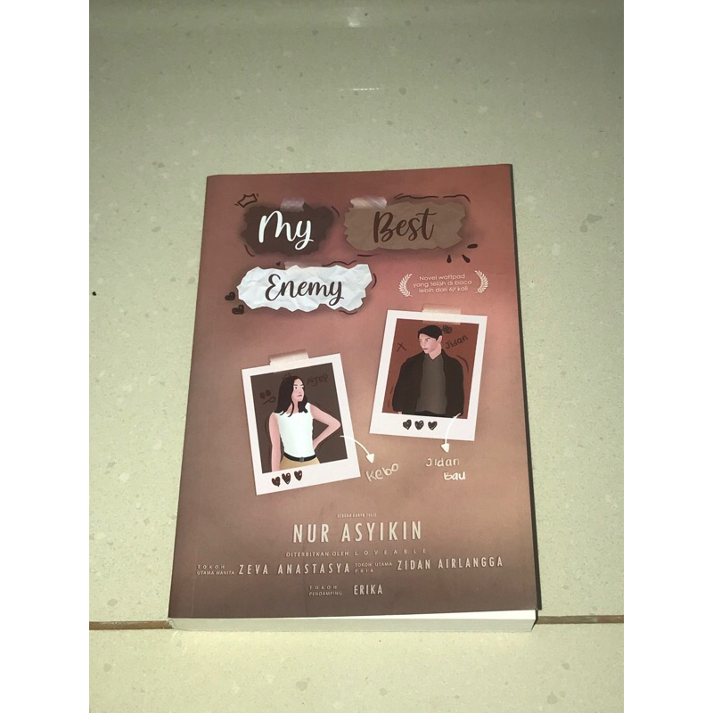 novel my best enemy + ttd (preloved)