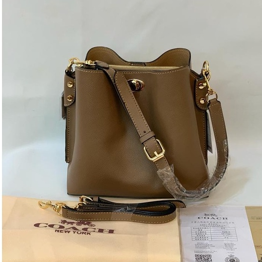 [FREE BOX] COACH COWHIDE MATERIAL WOMEN SHOULDER BAG HAND BAG TAS TERLARIS TAS KUNCI