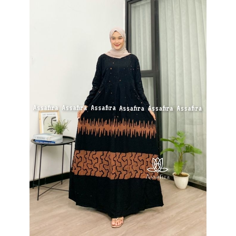 GAMIS TWILL RAYON TERLARIS KEKINIAN DAN TERBARU  MOTIF DAN LUKIS