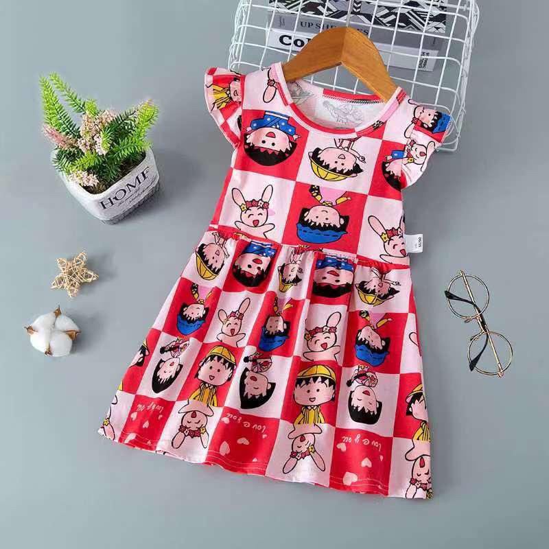 DRESS ANAK IMPORT 1-9 TAHUN | DST001 | DASTER ANAK IMPOR | PIYAMA ORGANIK ANAK