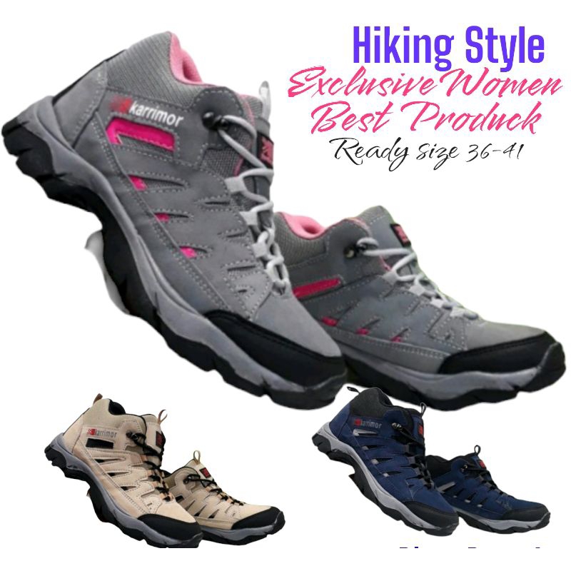 cuci gudang sepatu hiking wanita sepatu wanita olahraga outdoor sepatu gunung adventure sepatu