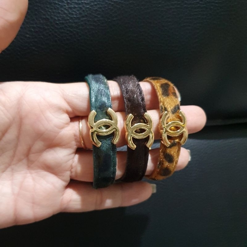 Promo Gelang tangan kulit mport /gelang branded bahan kulit 5529