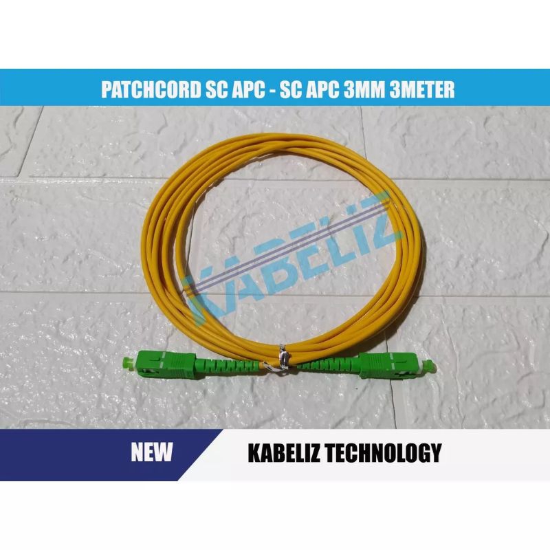 Fiber optic Patchcord /Patchcore  sc apc sc apc kabel fiber optic