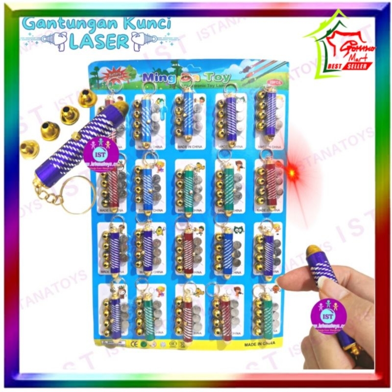GMW-Mainan Anak Jadul Lampu Laser 4 in 1