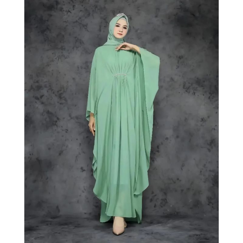 MARBELLA KAFTAN POLOS PAYET MUTIARA FULL FURRING/GAMIS KAFTAN CERUTY BABYDOLL/KAFTAN OVERSIZE KEKINIAN/FAR MOSLEMSTORE