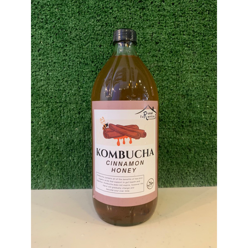 

Kombucha Cinnamon Honey (Kayu Manis Madu) 1000ml | by Rumah Fermentasi