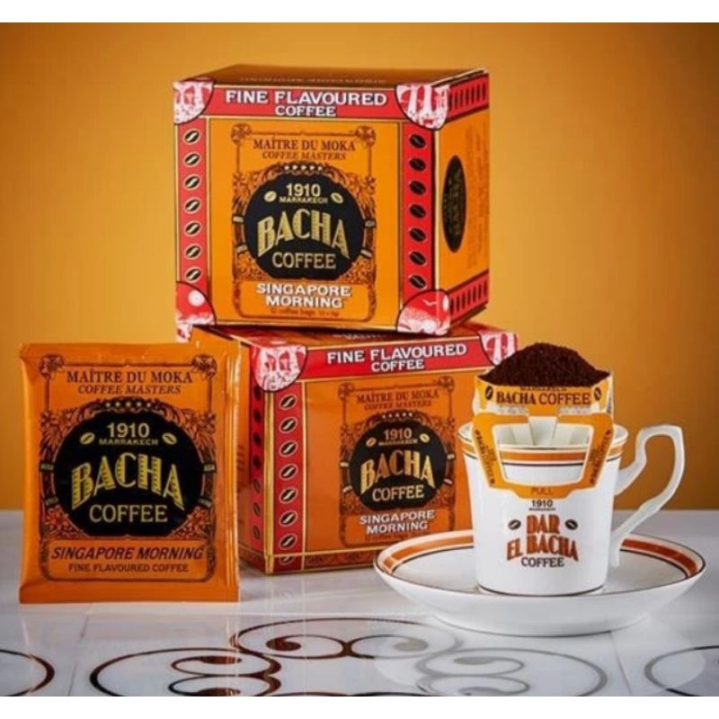 BACHA COFFEE SINGAPORE MORNING/BOX(12BAGS)