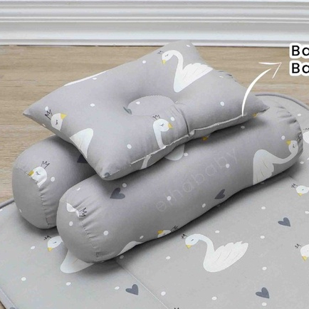 Paket bantal dan guling bayi elha baby empuk nyaman untuk tidur anak elhababy