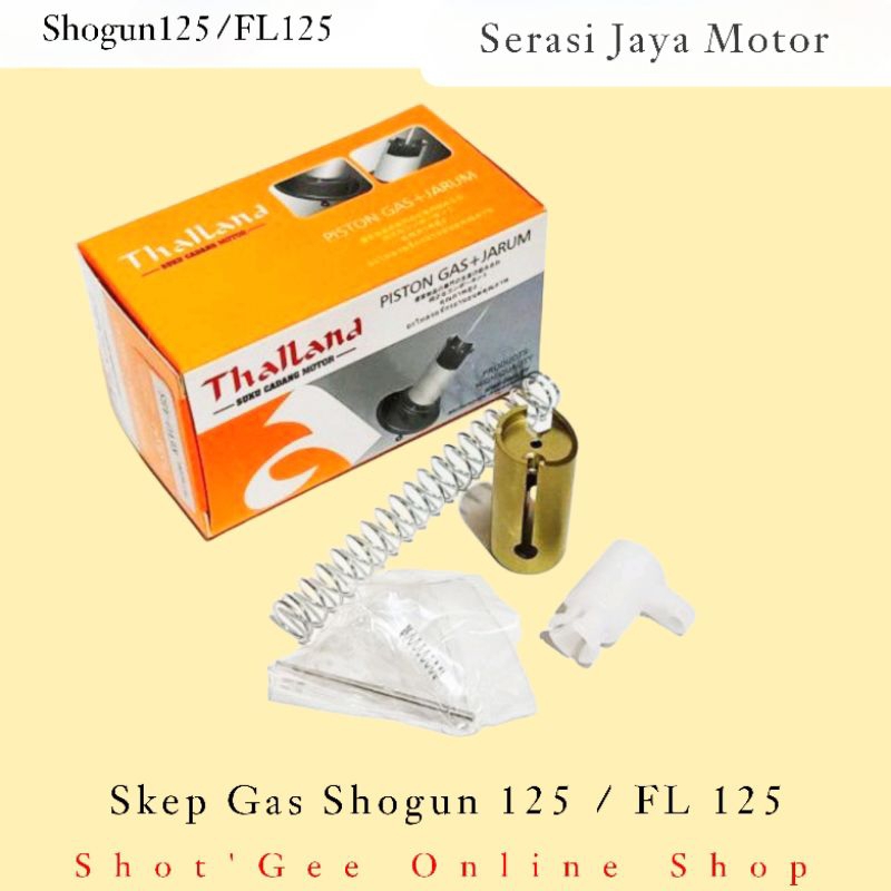 SKEP GAS ASSY SHOGUN 125 SP / FL 125 SKEP KARBURATOR SHOGUN 125