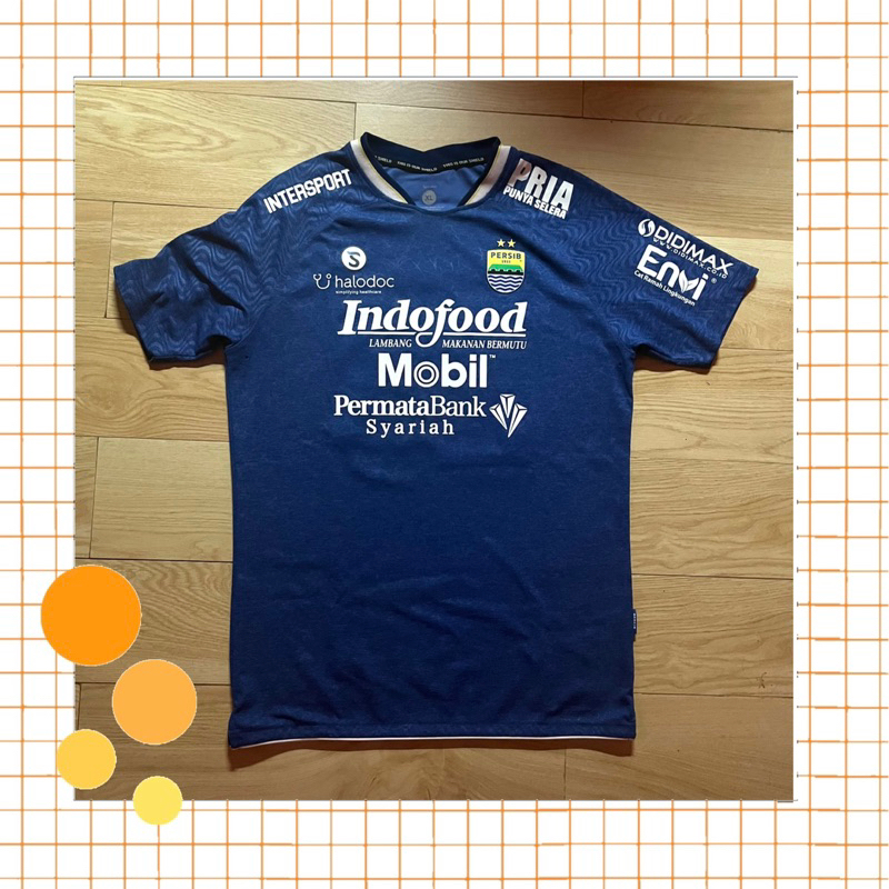 (PRELOVED) Jersey Original Persib 2021/2022- Player Issue - Marc Klok 23