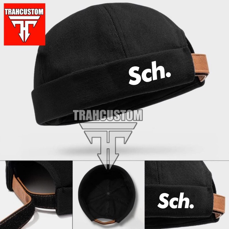topi peci miki hat SCH / miki hat brimless sch distro / Topi Peci UAS