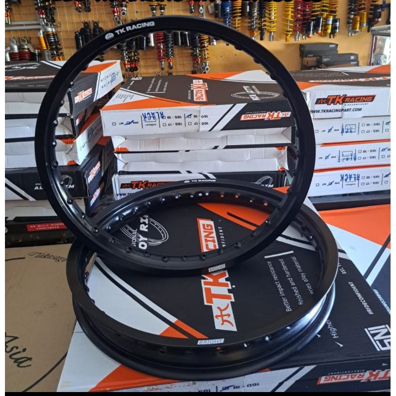Velg tk racing ring 18 ukuran 160/185 original / Velg TK Racing ukuran 160 185 ring 18 ori