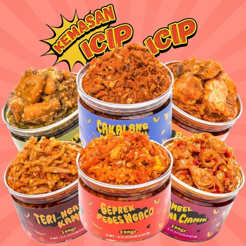 

Eat Sambel 90 gr Kemasan Icip Icip Cumi Ciamik Ayam Suwir Acikiwir eatsambel