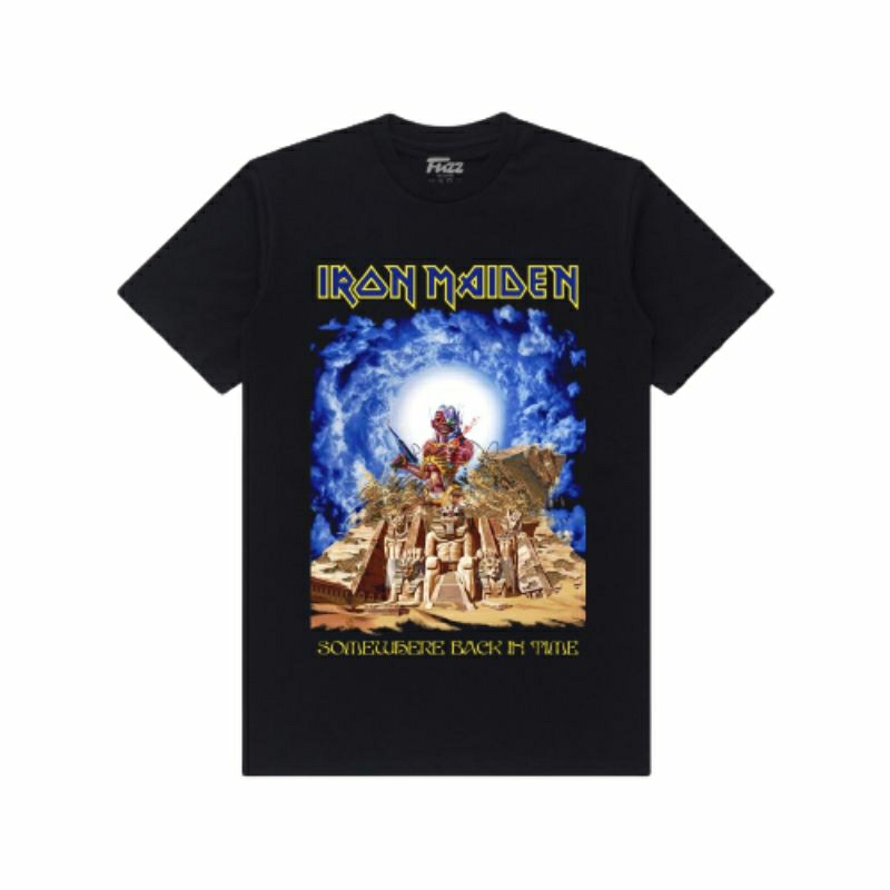 KAOS METAL IRON MAIDEN SOMEWHERE BACK IN TIME