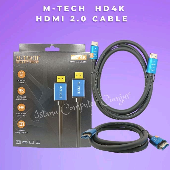 M-Tech HD4k HDMI 2.0 Cable