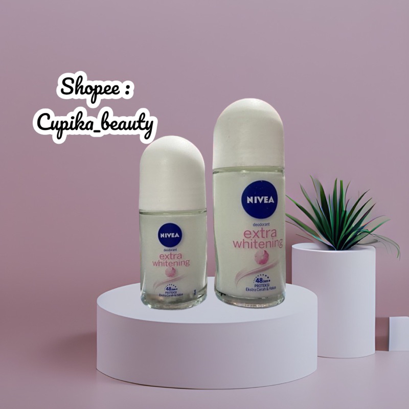 *e,x*    nivea deodorant roll extra brightening 25 ml kecil - deodorant nivea kecil extra brightening