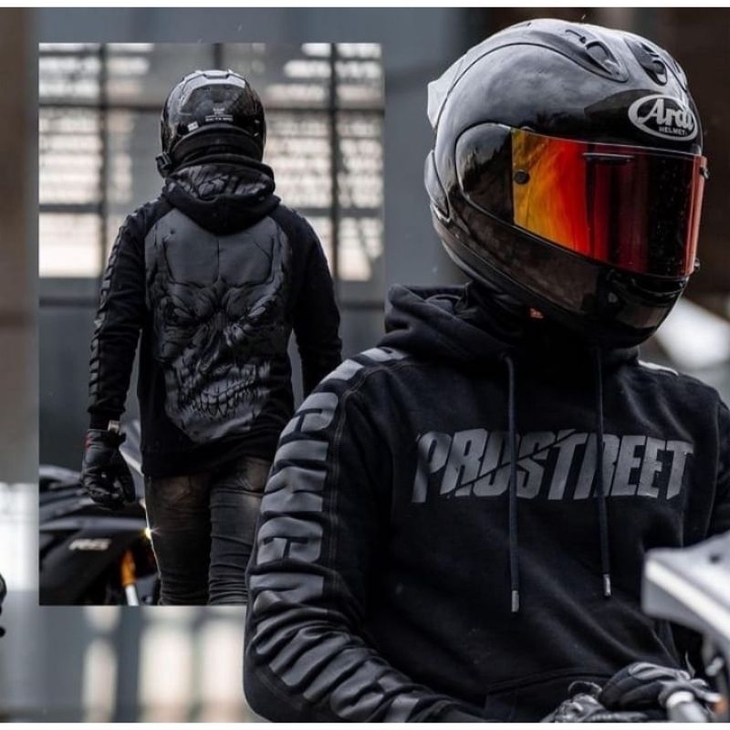 TURUN HARGA ! HOODIE DISTRO PROSTREET BLACK SKULL / HOODIE RACING RIDERS DISTRO PREMIUM QUALITY / HOODIE FLECE SIZE M L XL / SWEATER PRIA / HOODIE H&amp;M / OVERSIZE / HOODIE SUNMORI PRIA WANITA / JAKET RACING JAKET PRIA TERBARU / POLOS / ANIME