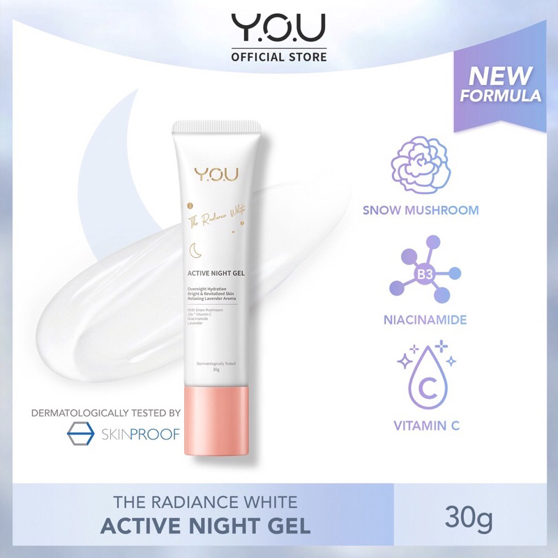 Y.O.U The Radiance White Skincare / Serum / Toner / Facial Wash / Day Cream / Night Cream / Skincare YOU