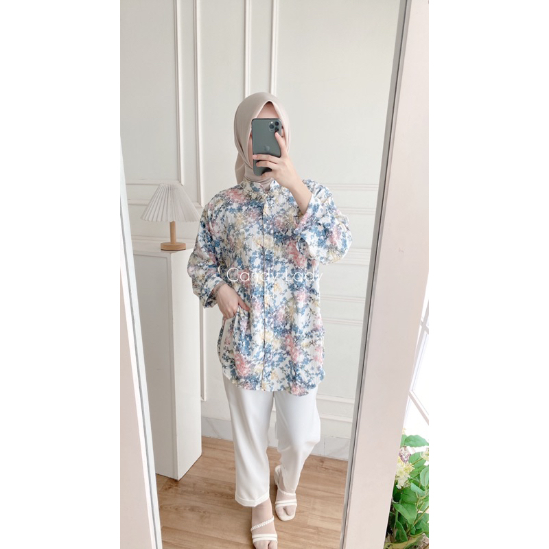 Runi Blouse By Candy Lady Blouse Wanita Motif Terbaru