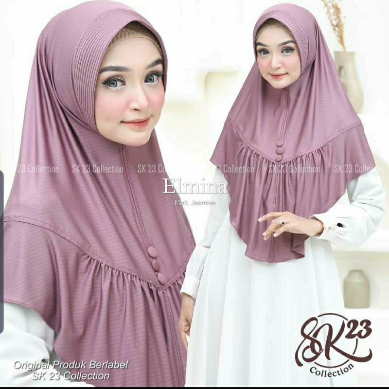 Jilbab Instan ELMINA ORI SK23 COLLECTION
