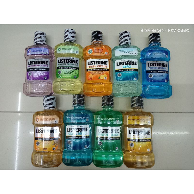 LISTERINE ANTISEPTIC MOUTHWASH 250 ML