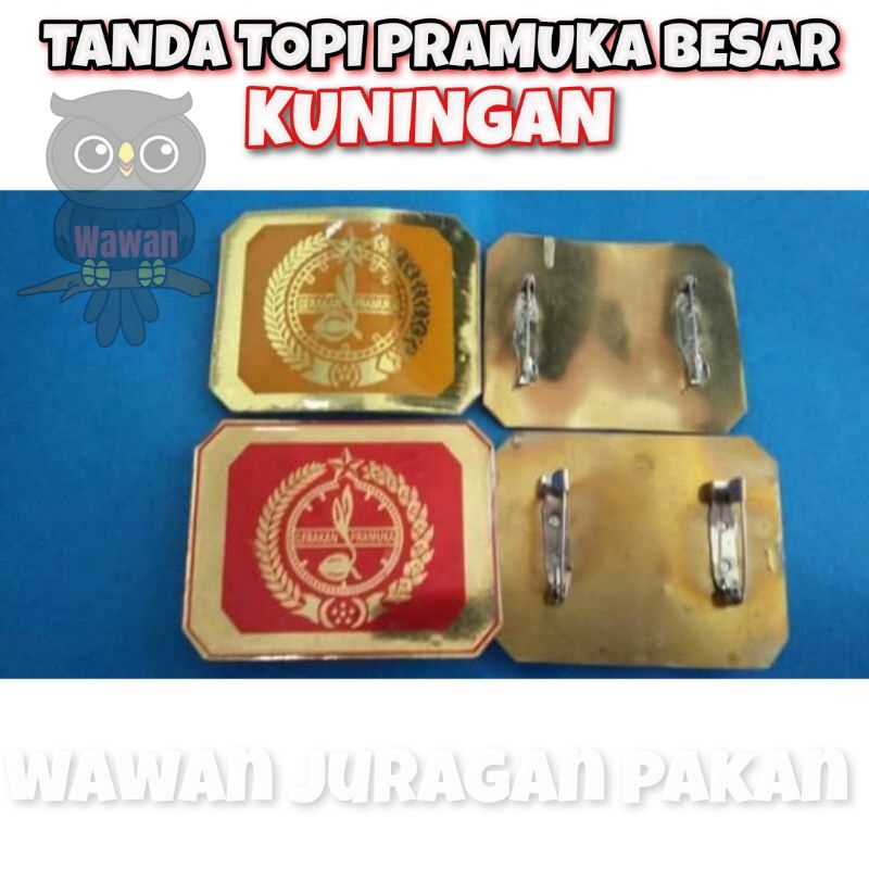 TANDA TOPI PRAMUKA PUTRA BESAR KUNINGAN