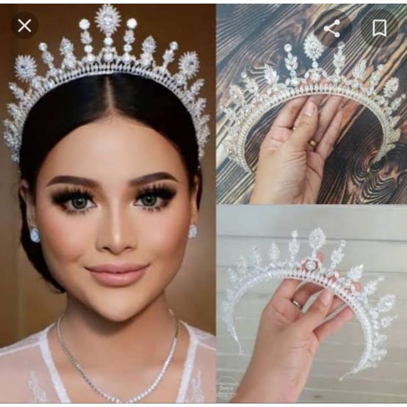 Mahkota Zircon Aurel Jumbo // Mahkota Viral Aurel 【Ready Stock】