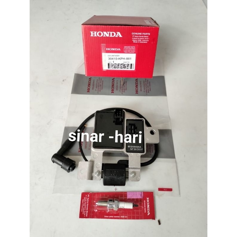 CDI UNIT ASSY (KPH) HONDA ORIGINAL SUPRA X125 +KARISMA