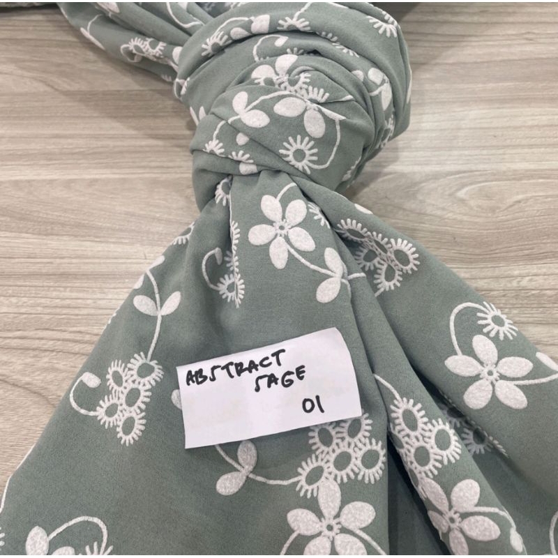 Crinkle Airflow Motif / Krinkel Stretch Corak / Airflow Strech / Crinkle Premium Import / CEY Airlow