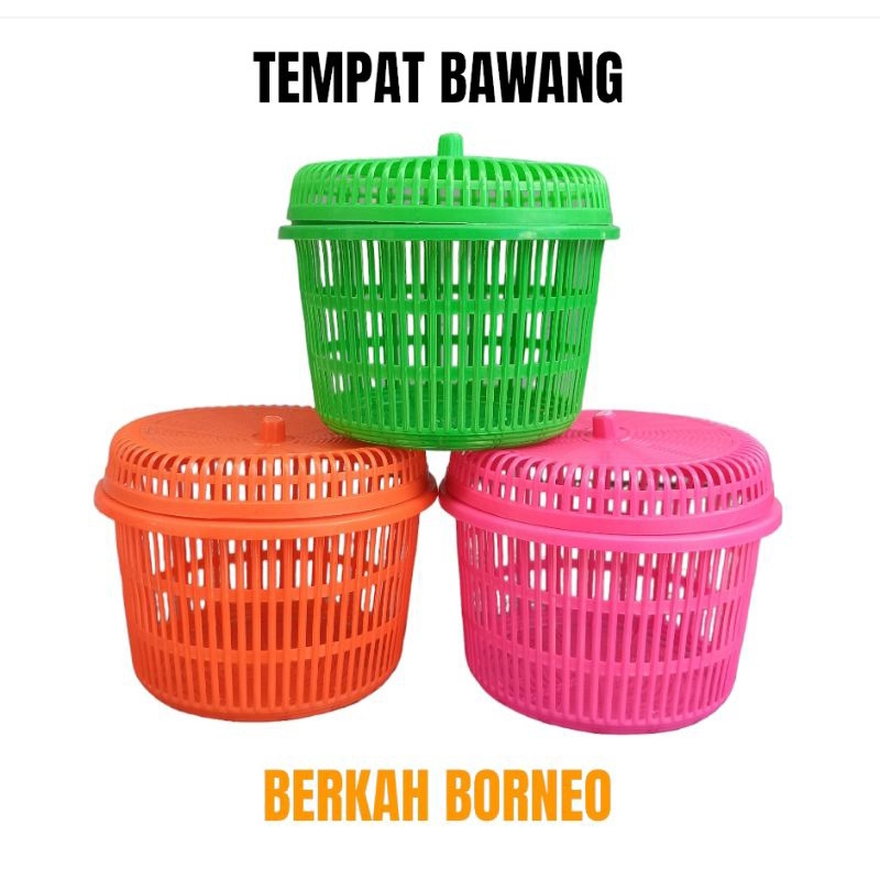 Keranjang bawang / keranjang tutup serbaguna / wakul bawang