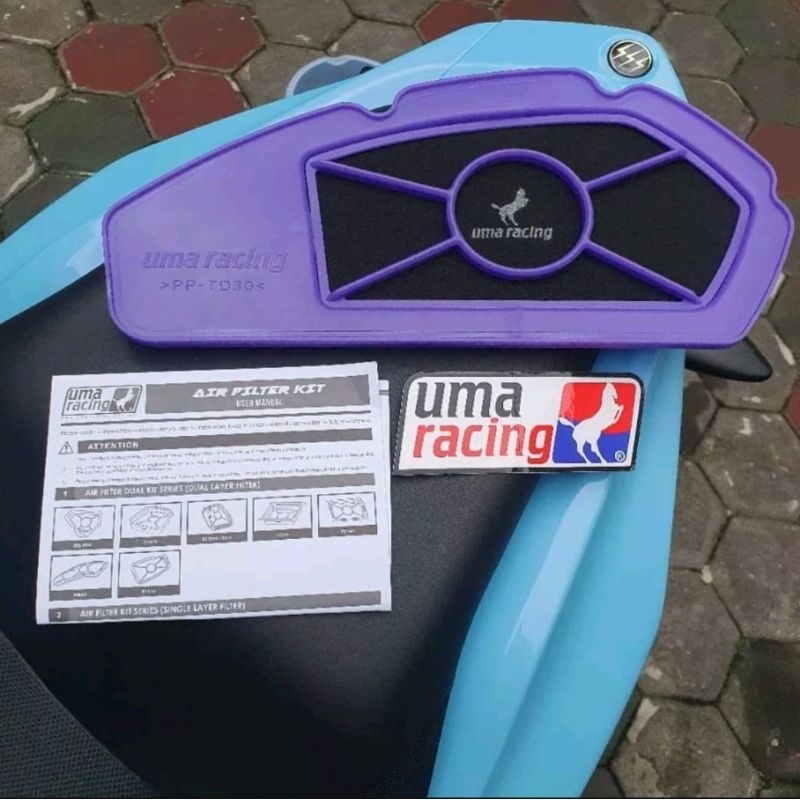 FILTER UDARA UMA RACING 100 % ORIGINAL YAMAHA NMAX NEW 2020 DAN AEROX 155 CONNECTED