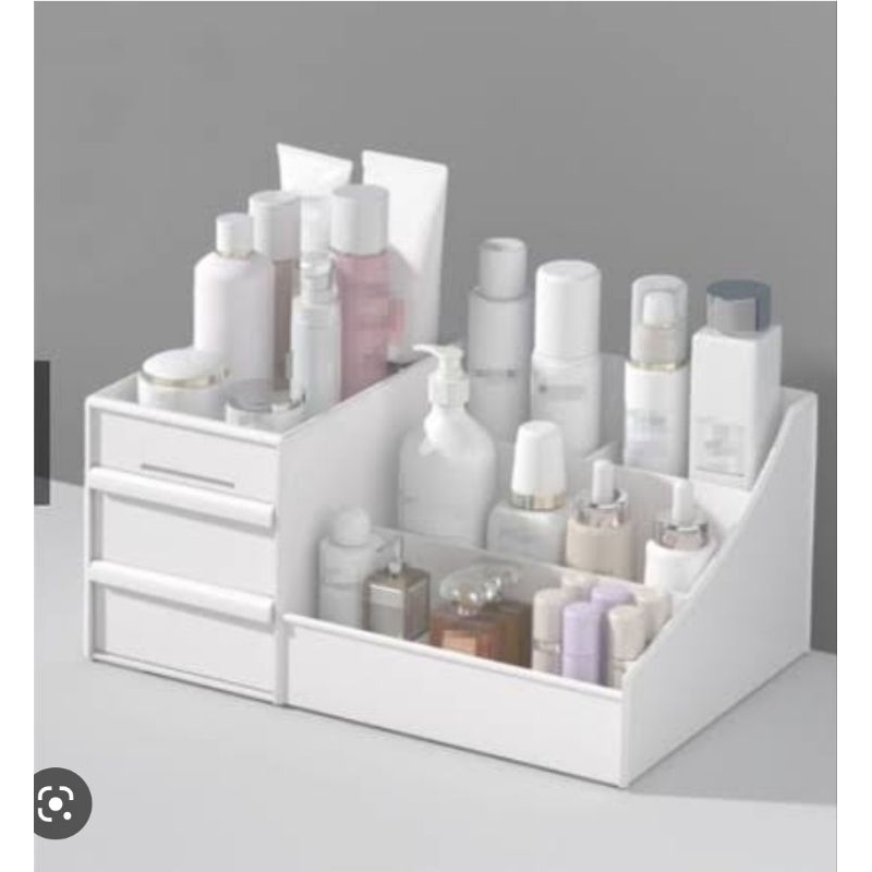 RAK KOSMETIK DOMI DRAWER / KOTAK PENYIMPANAN MAKE UP COSMETIC STORAGE DRAWER BOX / KOTAK MAKEUP LACI RAK