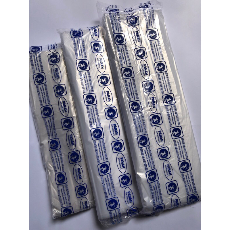 Plastik Kantong Besar Laundry HDPE Bening 30x50 35x55 40x60 40x70 Plastik Londry Sayur Sampah Jamur 