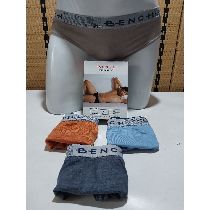 3 Pcs Celana Dalam Segitiga Pria BENCH SIze XL