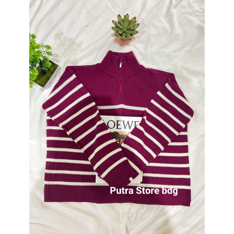 DAISY ZIFER CROP TURTLENECK//ATASA RAJUT PREMIUM