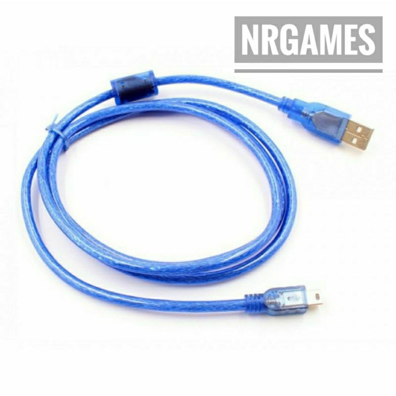 KABEL USB STICK PS3 TRANSPARAN / KABEL CAS STIK PS3 / KABEL USB 5PIN