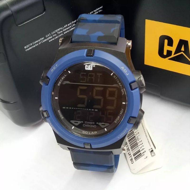 JAM TANGAN PRIA CATERPILLAR OB. 147.26.146. DIGITAL ORIGINAL