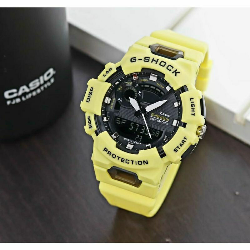 New Terlaris!!! Jam Tangan GBA900 Warna Kesukaan Favorit Tahan Air Dualtime Free Box