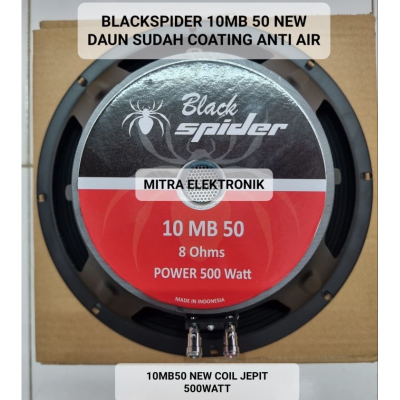 SPEAKER MIDDLE 10 INCH BLACK SPIDER 10 inch 10mb50 BLACKSPIDER 10 MB 50 10mb
