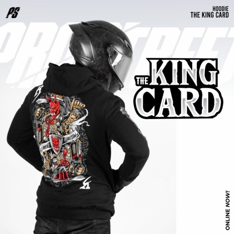 HOODIE PROSTREET KING KARD NEW / HOODIE PRIA PROSTREET HITAM