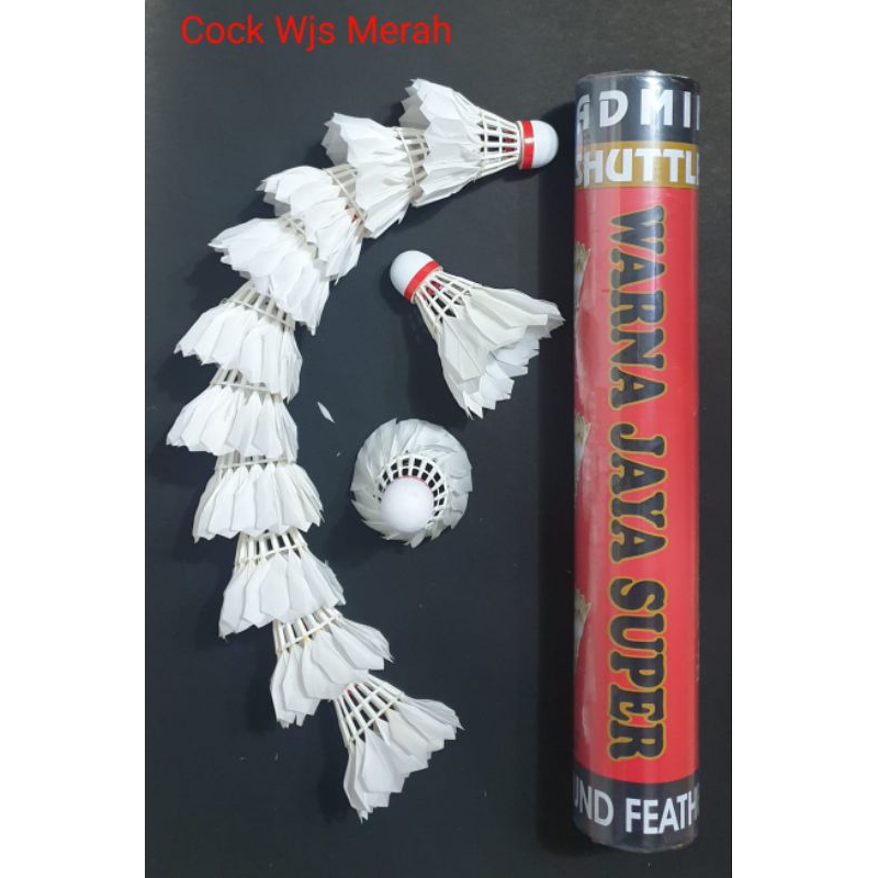 bola bulu tangkis / kok badminton