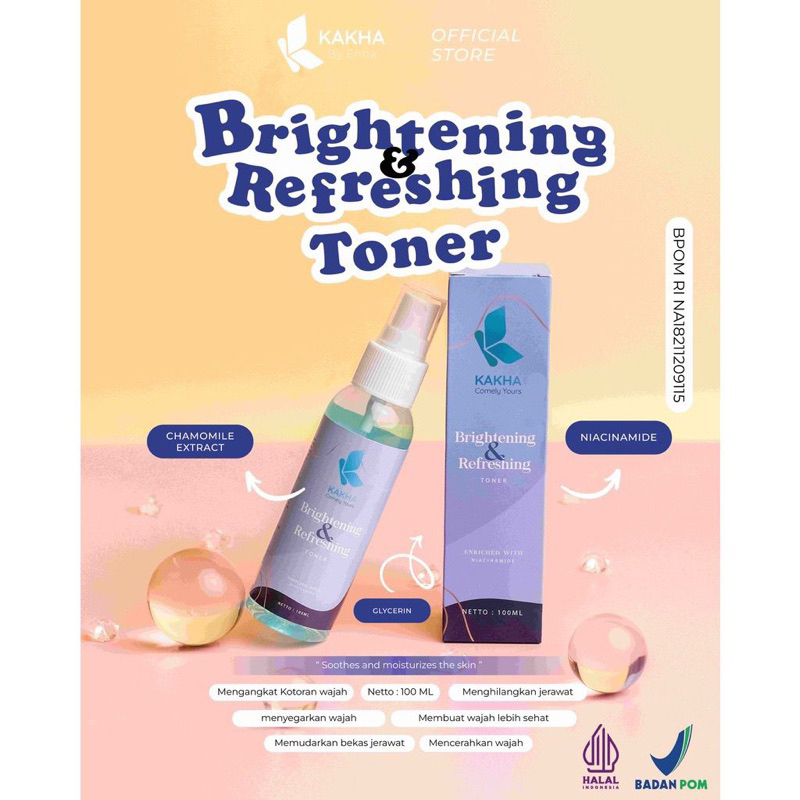 KAKHA BY ENHA BRIGHTENING & REFRESHING TONER