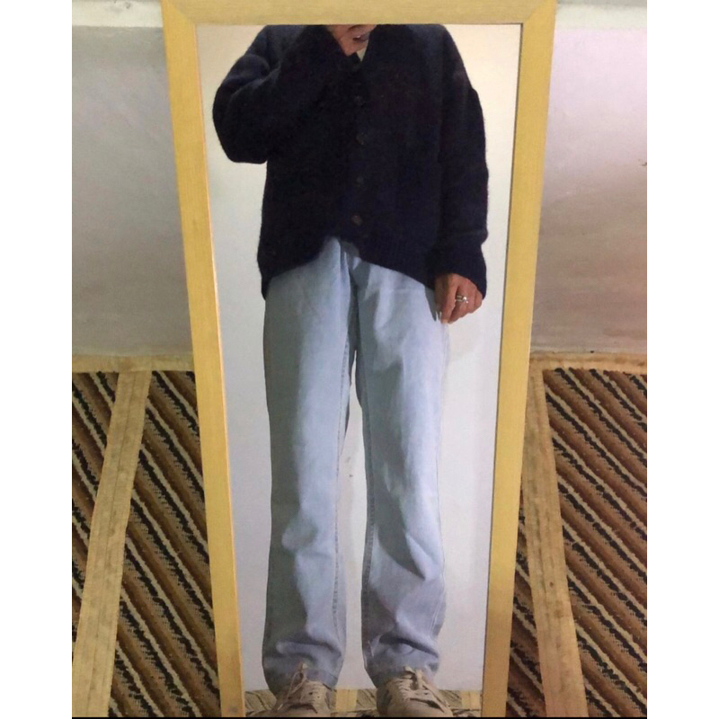 blue wash jeans
