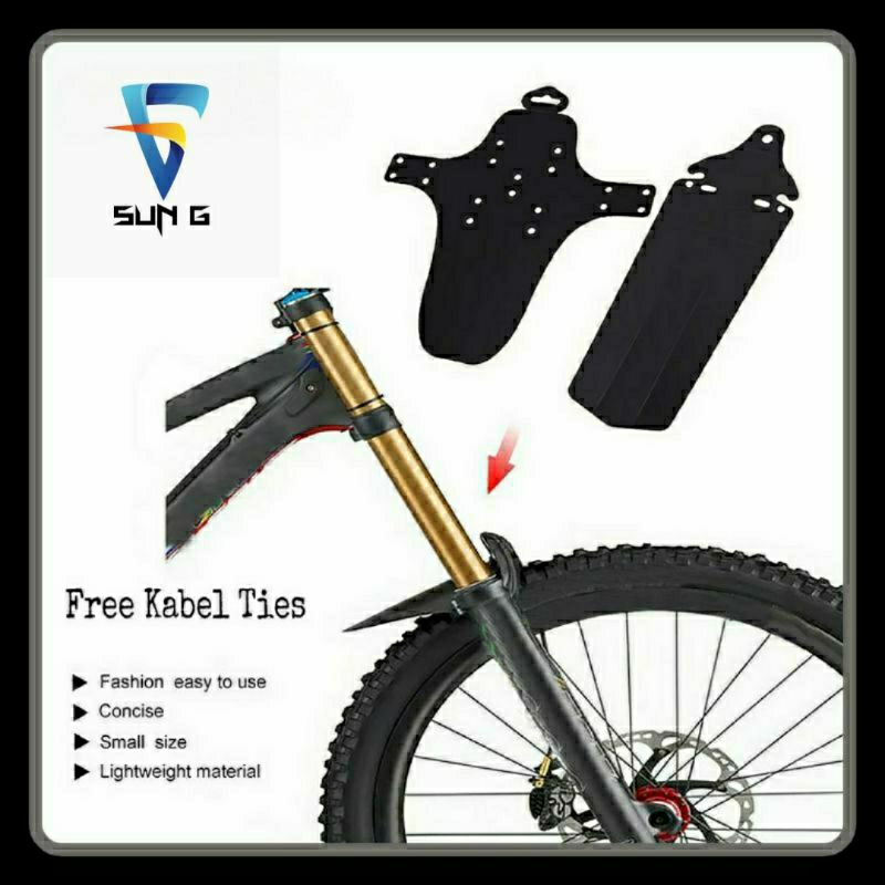 Sepasang Spakbor Sepeda MTB