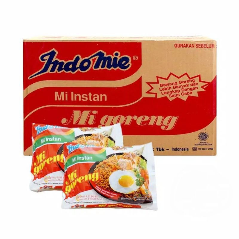 

Indomie goreng 1 karton - mie instan - mi goreng