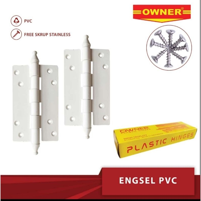 ENGSEL PVC/ENGSEL KAMAR MANDI