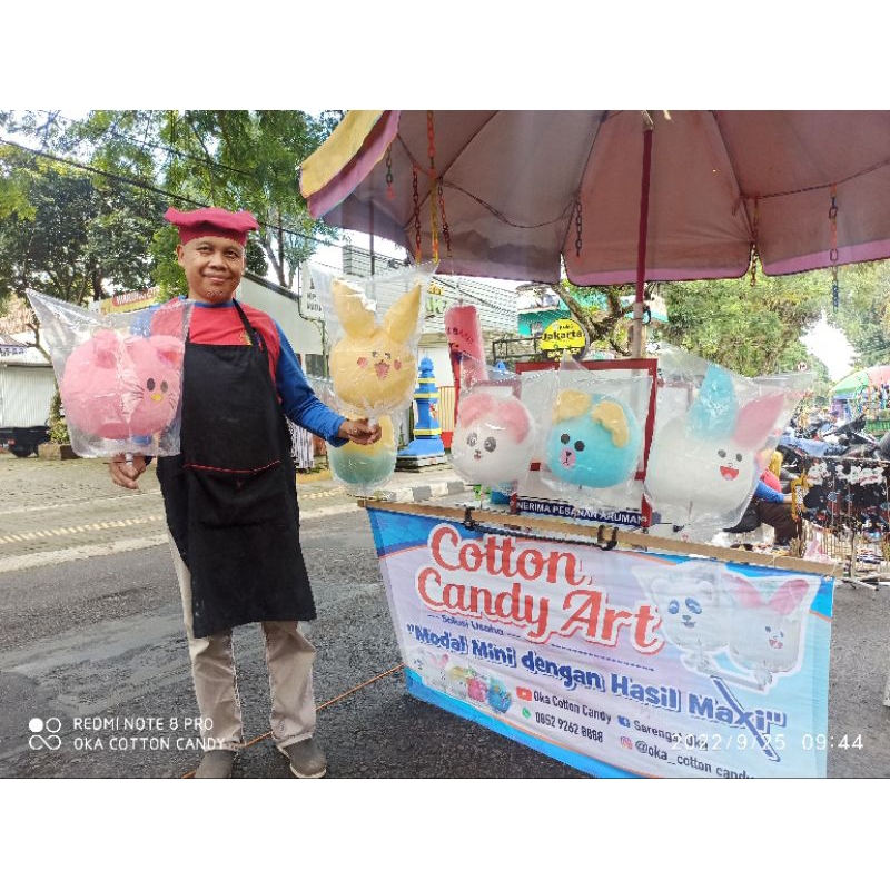 

Stiker Pokemon cotton candy art